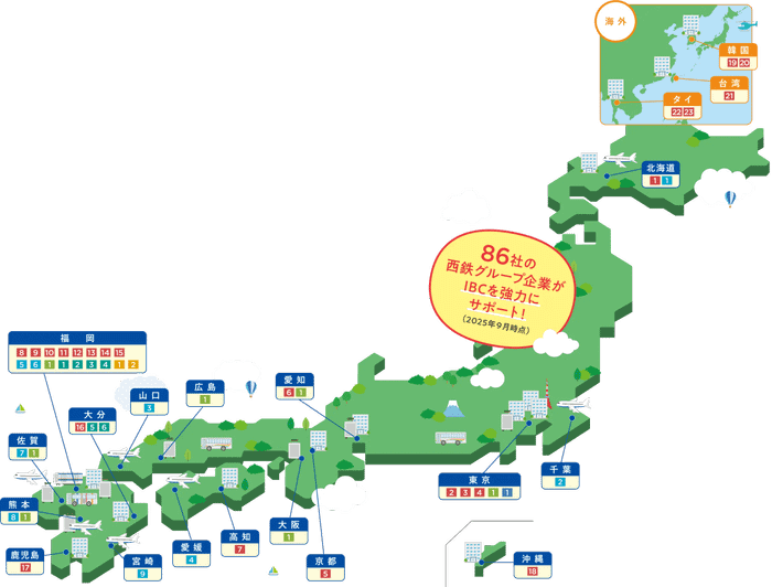 観光業界との強いつながり