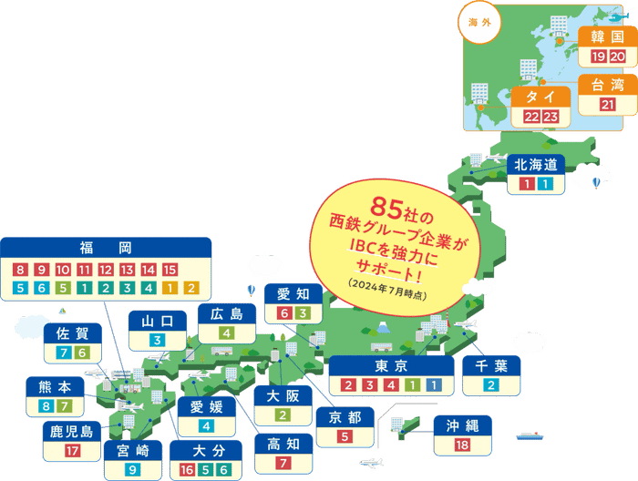 観光業界との強いつながり